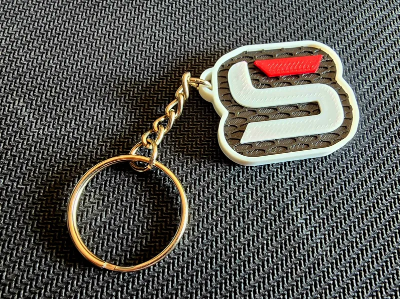 Skoda "S" Keychain