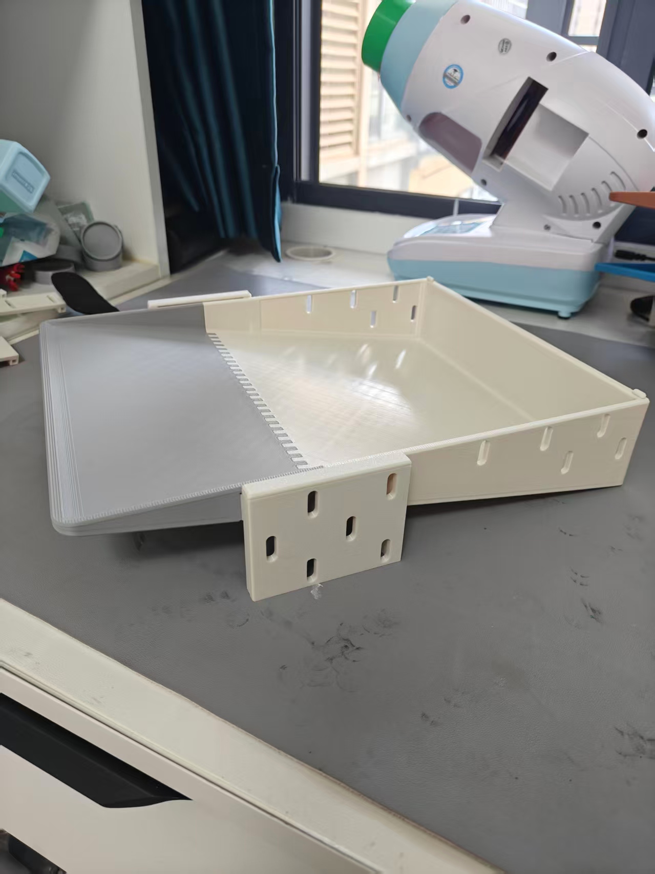 Miniatura 3 do modelo 3D A4文件框 多彩 可叠加 耐用型 洞洞板【桌面收纳系统】收纳盒  宜家 持续更新中