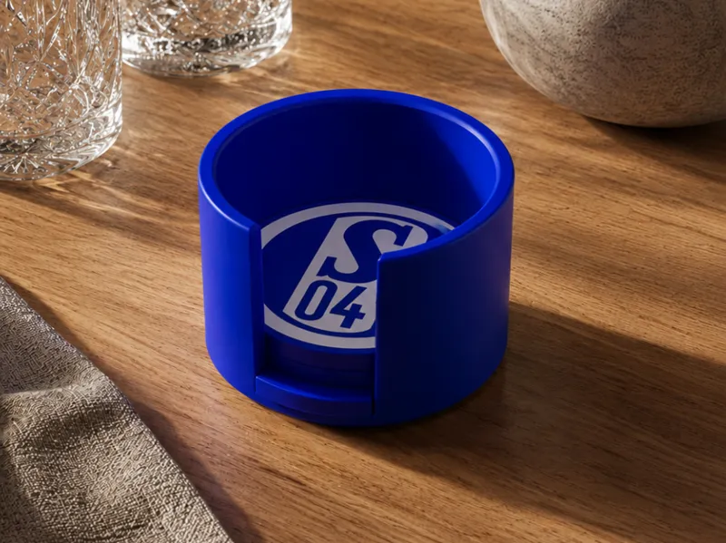 Schalke S04 Untersetzer /BOX / Holder 