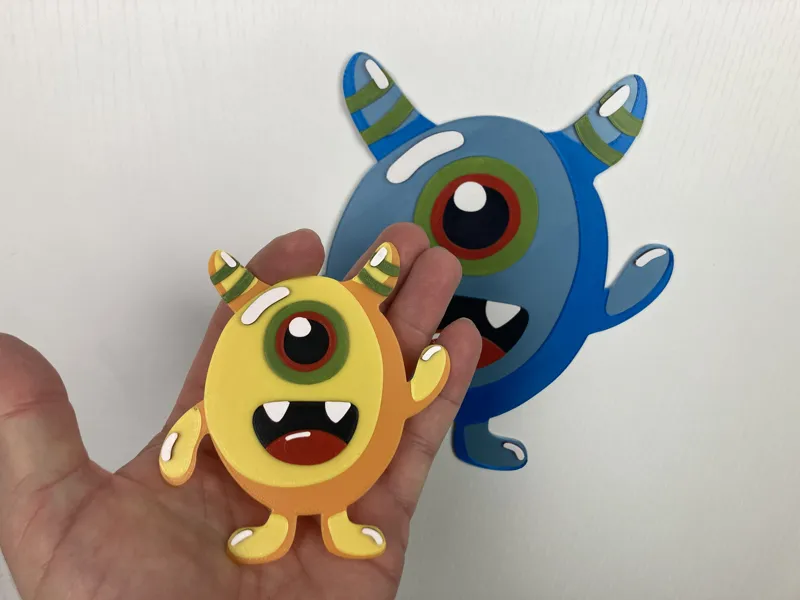 2D art - Cute monster 1
