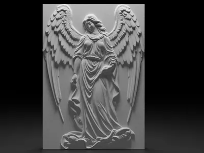 Angel sculpture