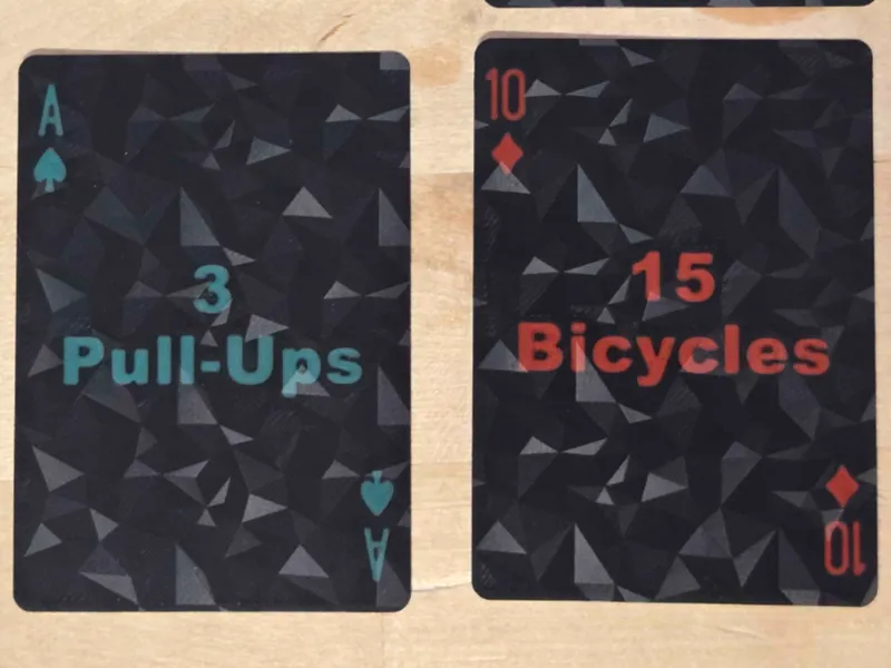 Workout Playing Cards - US Forest Service Themed