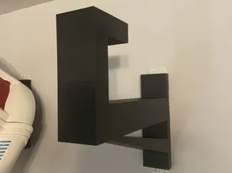Command Strip Helmet Wall Mount