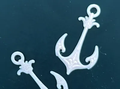 Anchor art nouveau