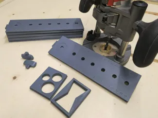Modular Router Frame System
