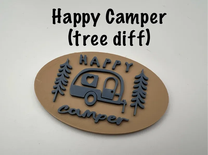 Happy Camper (tree diff)