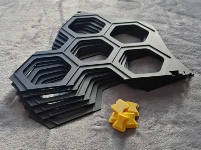 Game Board Frame for Settlers of Catan
