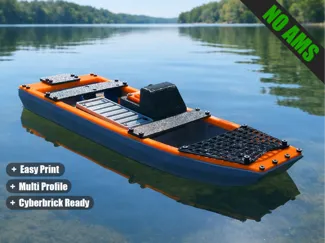 Multi Scale Fishing Boat 