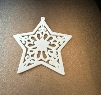 Star - Christmas Tree Ornament