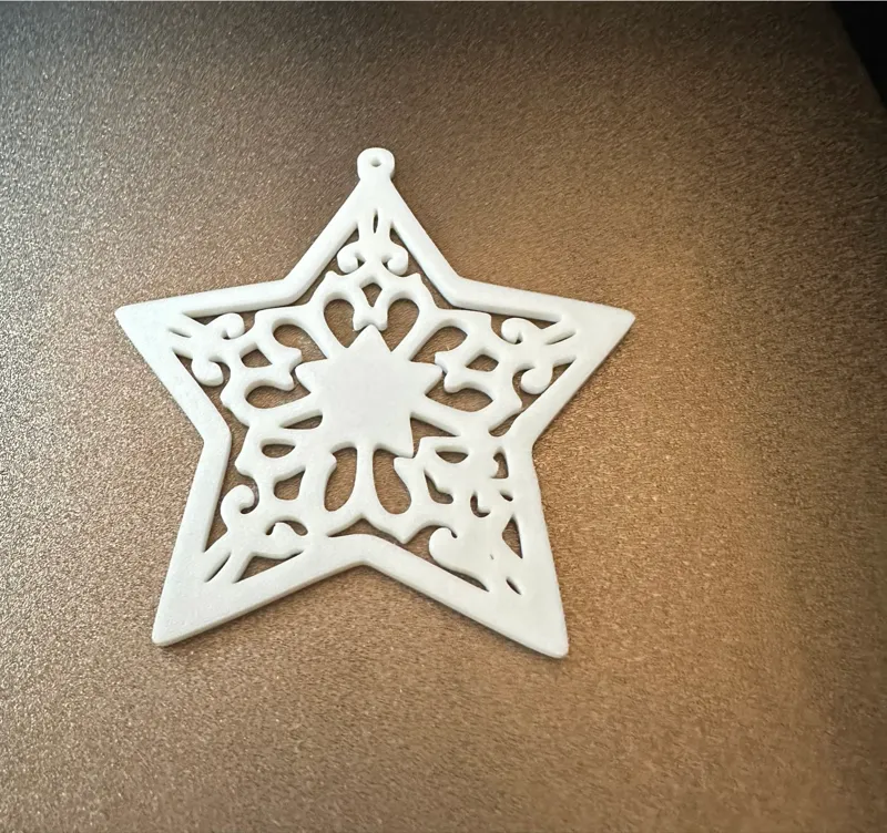 Star - Christmas Tree Ornament