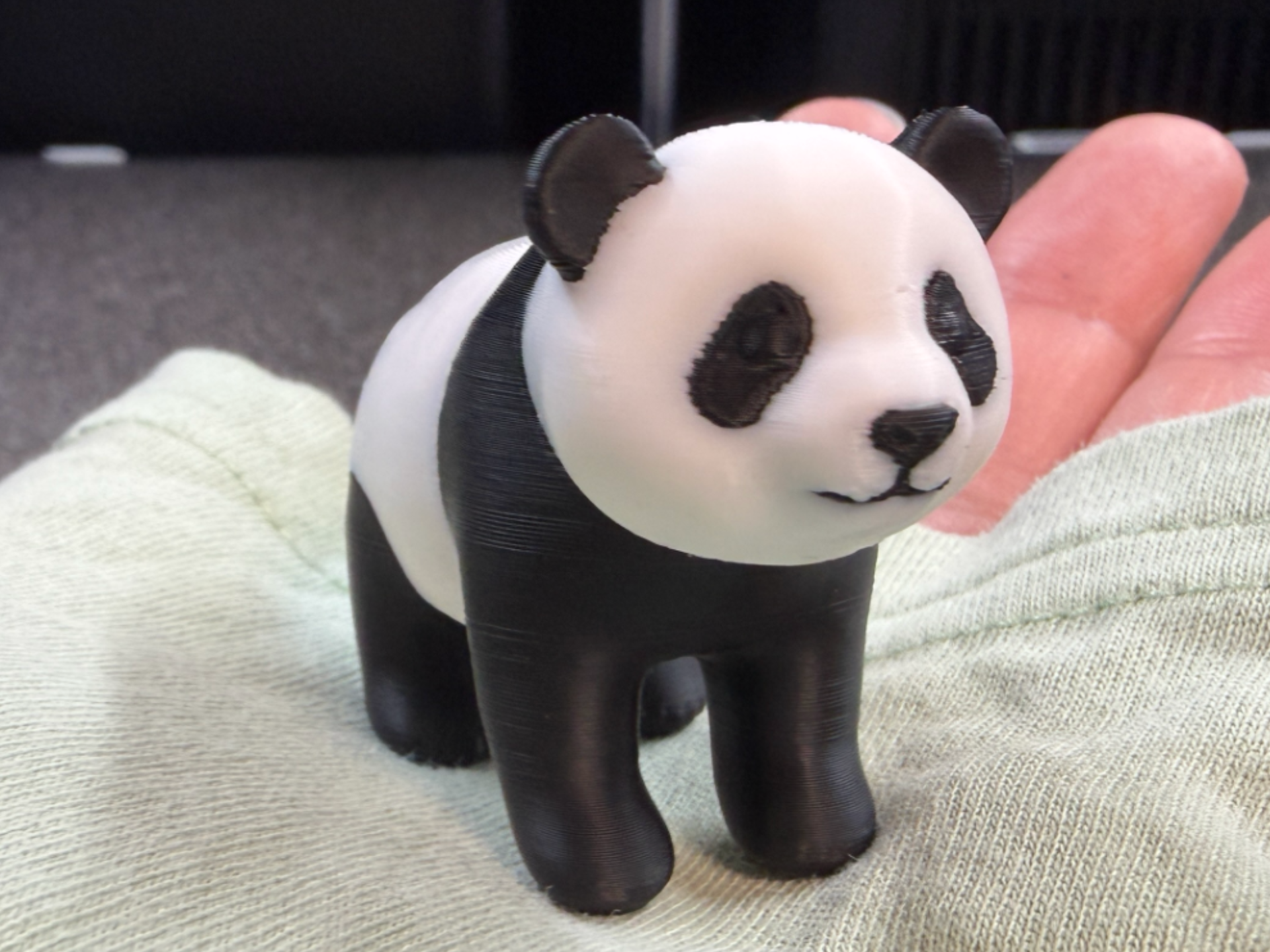 Walking Baby Panda - Chubby & Cute Miniature