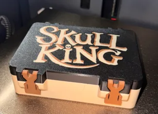 Skull King Dual Card Box - SnapLock