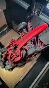 ASSEMBLED - 0.16mm layer, 2 walls, 7% infill - 315mm long