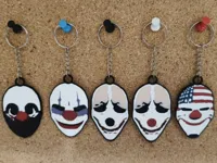 AMS Multicolor Keychains