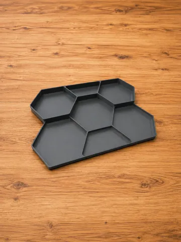 Organizador: Hexagon Parts Organizer Tray – Screws & Hardware — vista de referencia 2