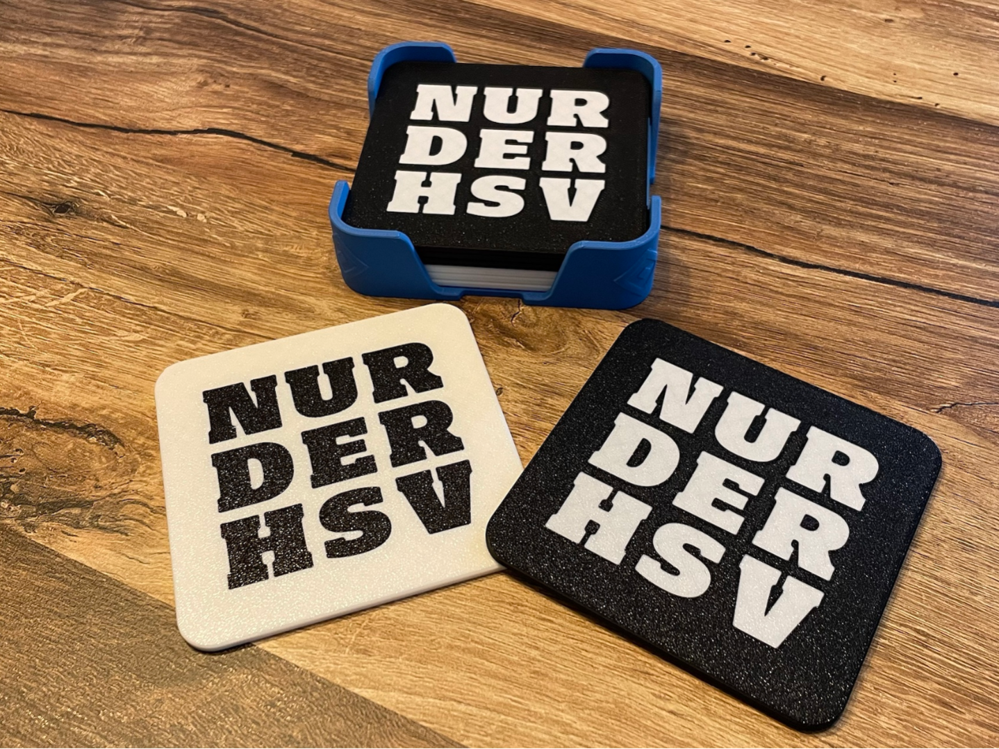 HSV Untersetzer - „NUR DER HSV“