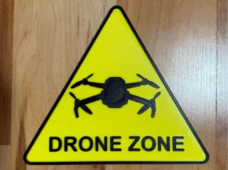 Drone Zone Sign