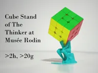 Socle « Le Penseur » pour Rubik's Cube — photo 10