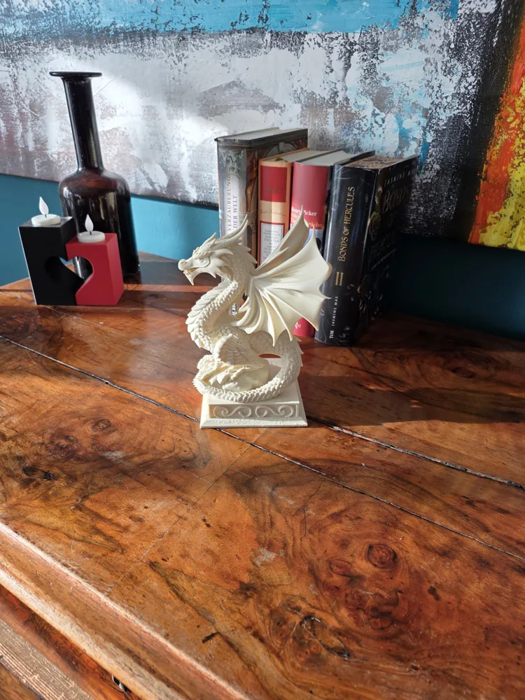 Stone Dragon - Free 3D Print Model - MakerWorld