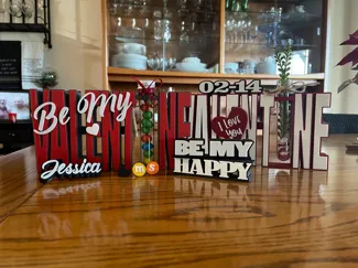 Valentine Desk Sign