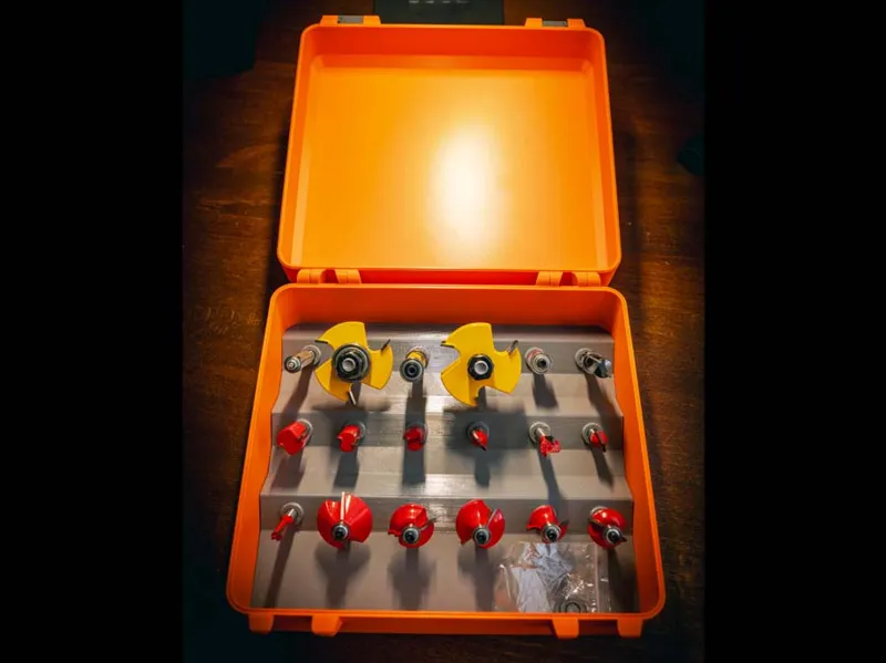 Storage Case For Cutter Bits 1/4 inch XL