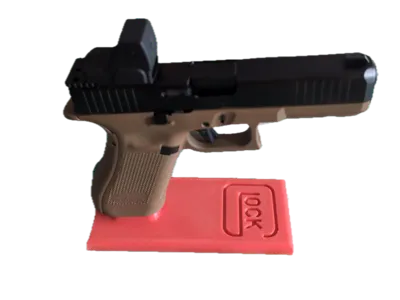 Glock pistol stand