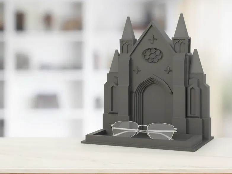 Gothic Cathedral Glasses & Accessory Holder