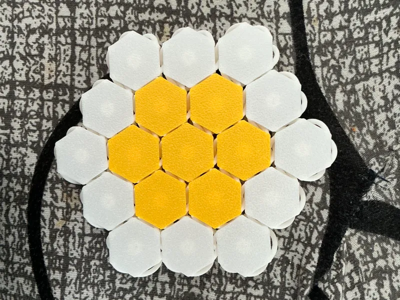 Nasa Fabric Egg Coaster