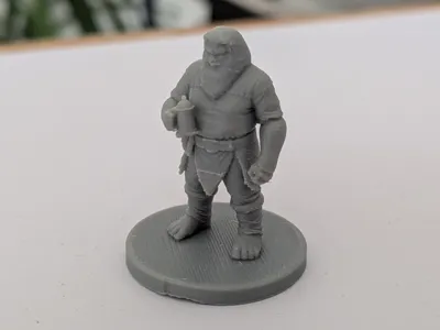 DnD Miniature SKT Damaran Innkeeper Miros Xelbrin