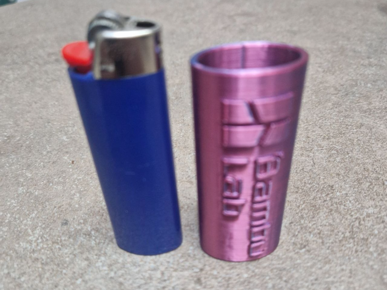 copri accendino logo bambu lab