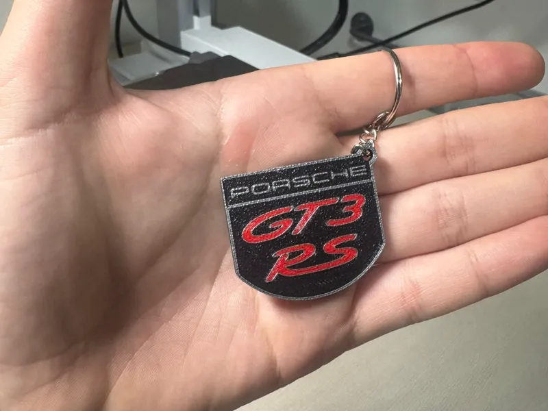 Porsche 911 GT3 RS Keychain
