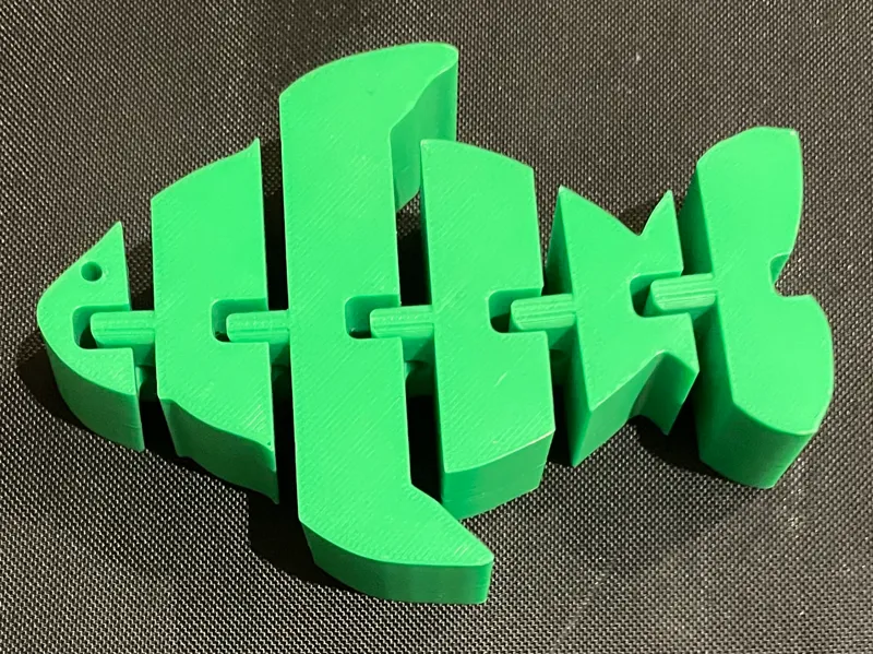 Flexi Fish - An Articulated Fish Fidget Toy