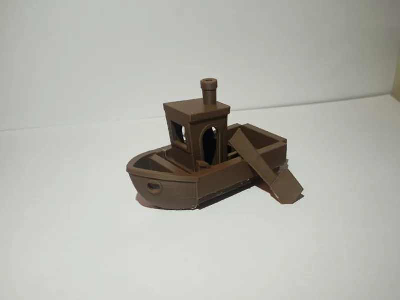 Minecraft oak boat benchy