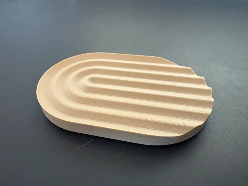 Zen Garden Soap Dish – Minimalist Japandi Design