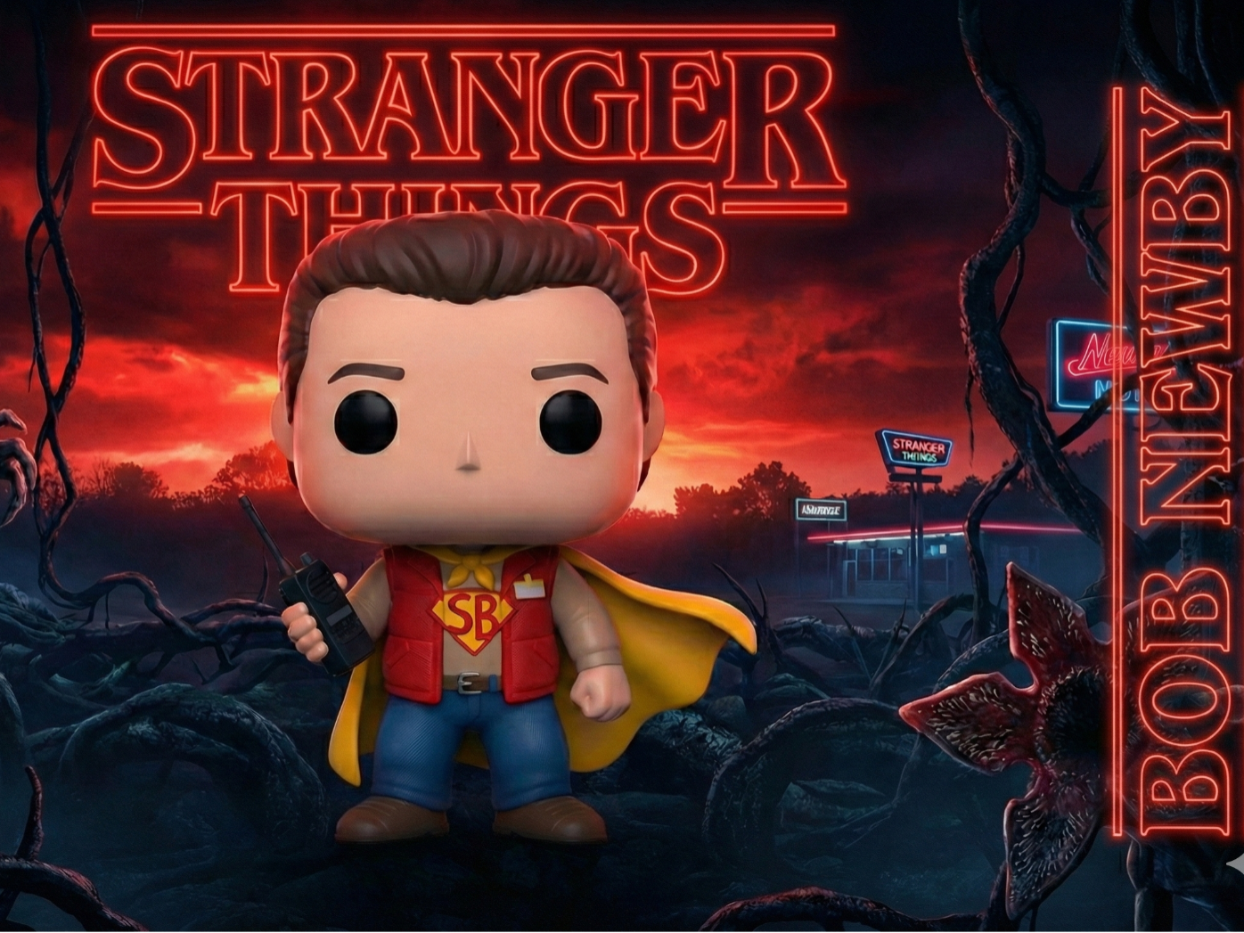 ［BOB]STRANGER THINGS Stranger Things: Bob Newby (super bob!) - Modelo gratuito para