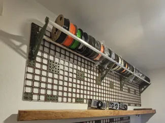 Filament Tube Rack Mount | Multiboard System