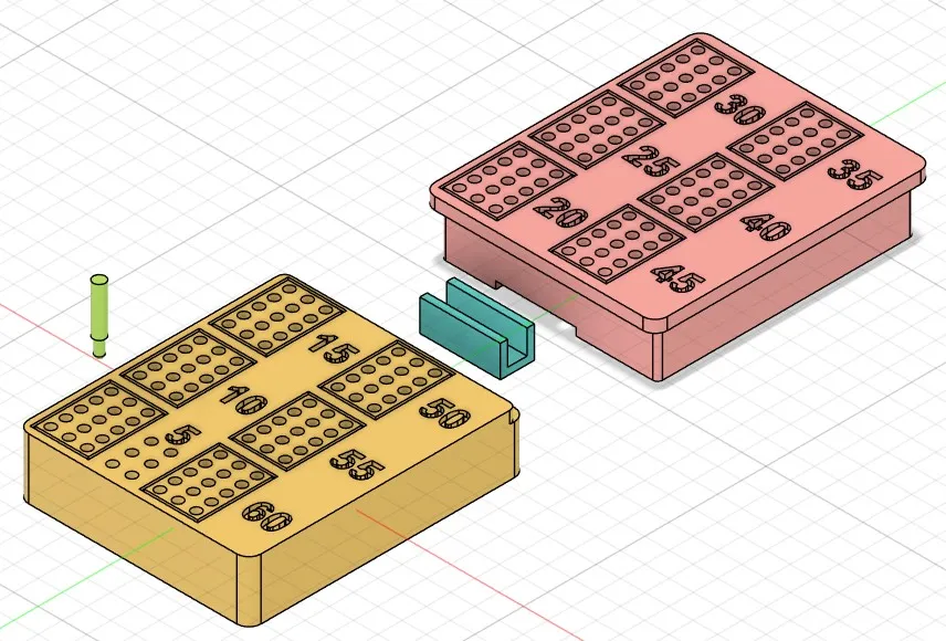CRIBBAGE BOARD TRAVEL SIZE by ke.dennis182MakerWorld: Download Free 3D ...