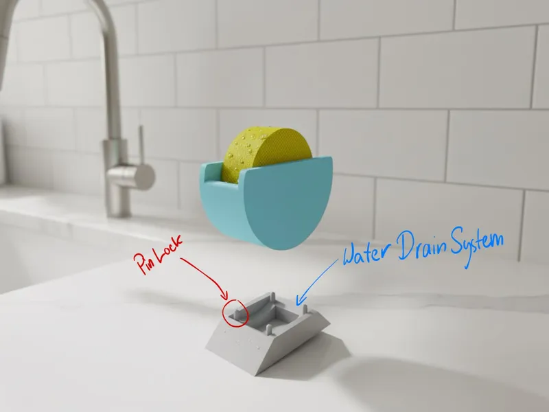 Scrub Daddy Stand (Draining)