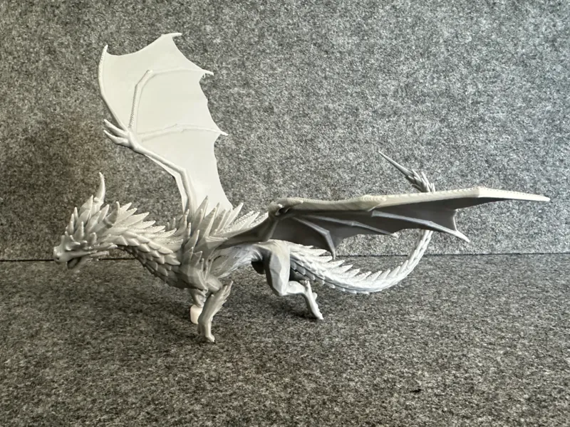 Flying Crystal Dragon