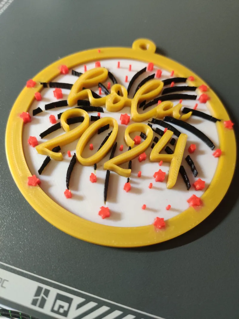 Ornament Christmas 4 (Feliz Navidad) Hola 2024
