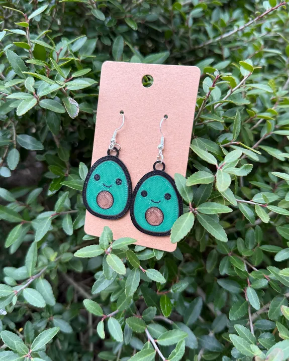 Avocado Earrings view 2