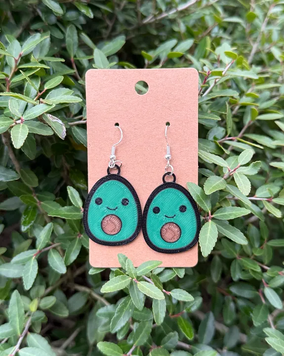 Avocado Earrings view 3