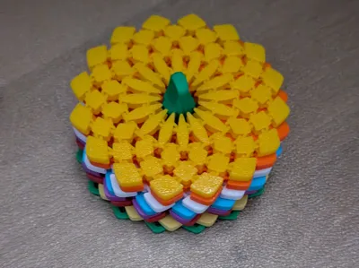 Fabric Sunflower Coaster With Holder