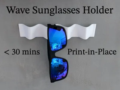 Wave Sunglasses Holder 