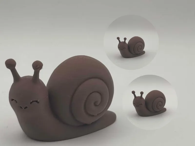 Cute Snail Buddy – simple chibi snail