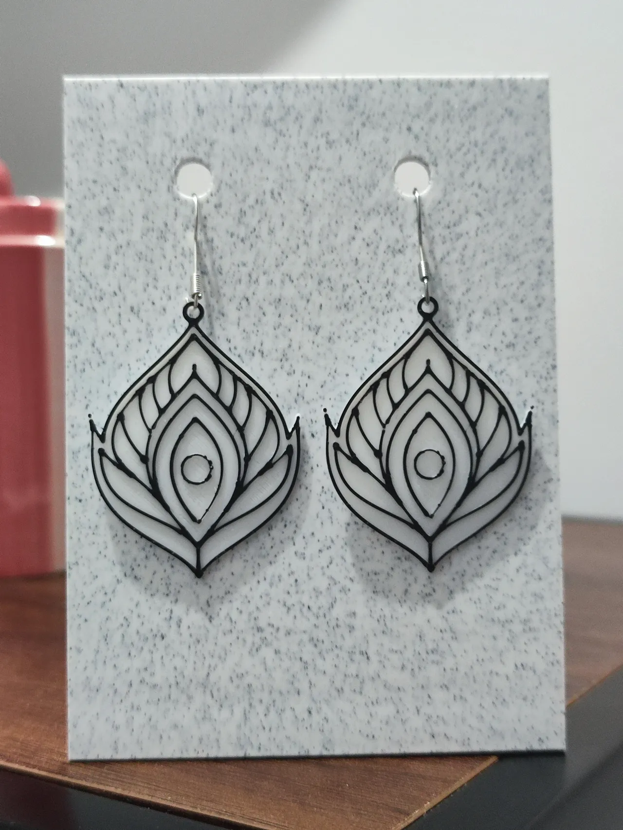 Aretes Ojo de Pavo Real view 2