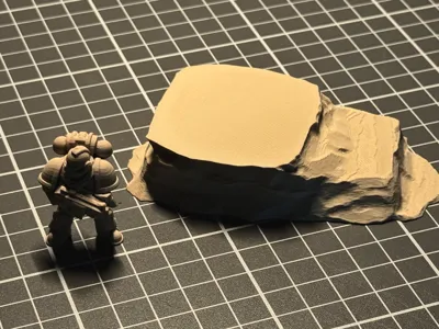 Miniature Terrain - Rock #15