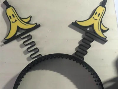 Banana Headband (Mario Kart)