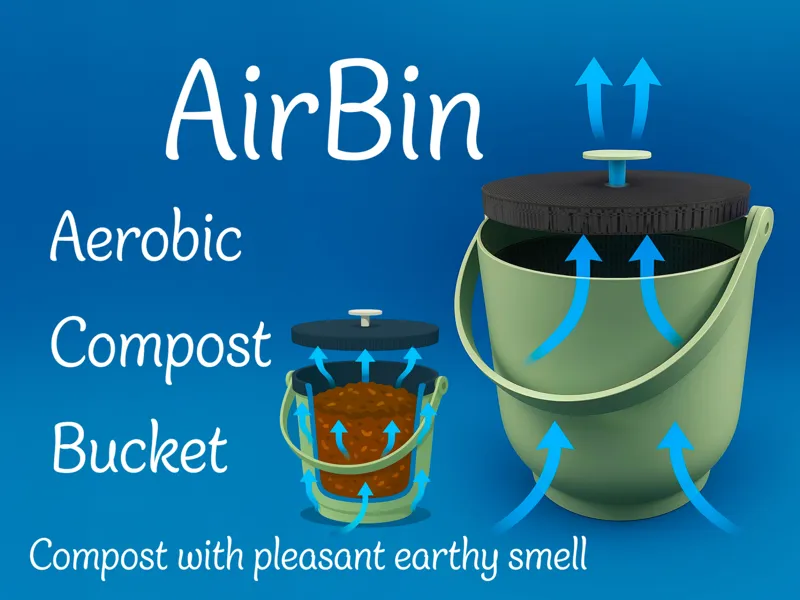 DIY Aerobic Kitchen Composter w/ IKEA FARMARKVAST