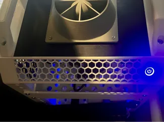 LabRax Vented Edge Panel w/ 16mm Power Switch
